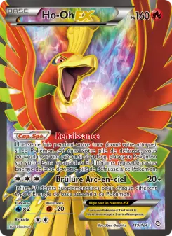 Ho-Oh-EX — carte 119 de l’extension Dragons Éxaltés