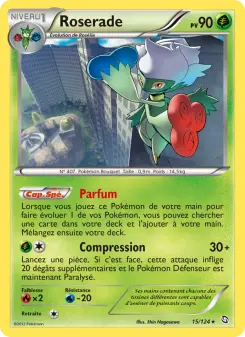Roserade — carte 15 de l’extension Dragons Éxaltés