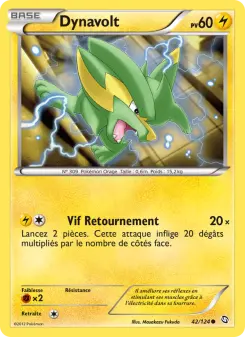 Dynavolt — carte 42 de l’extension Dragons Éxaltés