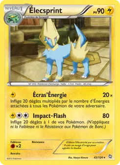 Élecsprint — carte 43 de l’extension Dragons Éxaltés