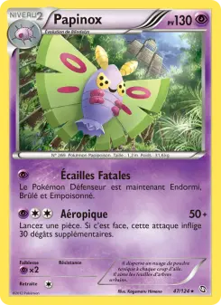 Papinox — carte 47 de l’extension Dragons Éxaltés