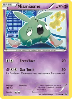Miamiasme — carte 53 de l’extension Dragons Éxaltés