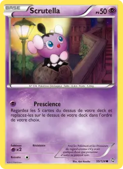 Scrutella — carte 55 de l’extension Dragons Éxaltés