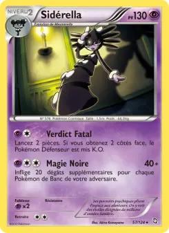 Sidérella — carte 57 de l’extension Dragons Éxaltés