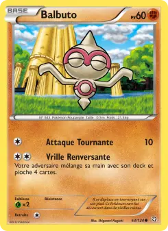 Balbuto — carte 63 de l’extension Dragons Éxaltés