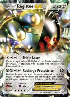 Registeel-EX — carte 81 de l’extension Dragons Éxaltés