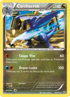 Carchacrok — carte 90 de l’extension Dragons Éxaltés