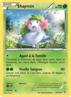 Shaymin — carte 10 de l’extension Frontières Franchies