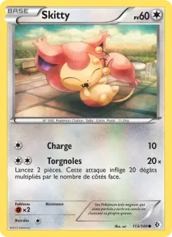 Skitty — carte 113 de l’extension Frontières Franchies