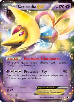 Cresselia-EX — carte 67 de l’extension Frontières Franchies