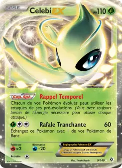 Celebi-EX — carte 9 de l’extension Frontières Franchies