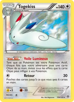 Togekiss — carte 104 de l’extension Tempète Plasma