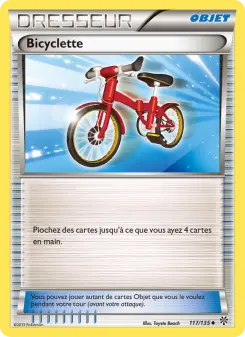 Bicyclette — carte 117 de l’extension Tempète Plasma