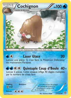 Cochignon — carte 27 de l’extension Tempète Plasma