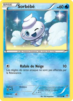 Sorbébé — carte 35 de l’extension Tempète Plasma