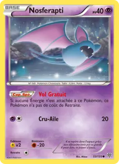 Nosferapti — carte 53 de l’extension Tempète Plasma