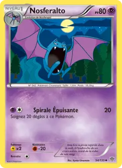 Nosferalto — carte 54 de l’extension Tempète Plasma