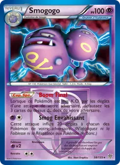 Smogogo — carte 58 de l’extension Tempète Plasma