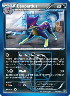 Léopardus — carte 84 de l’extension Tempète Plasma