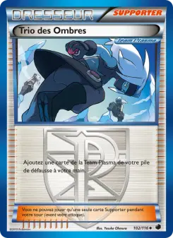 Trio des Ombres — carte 102 de l’extension Glaciation Plasma
