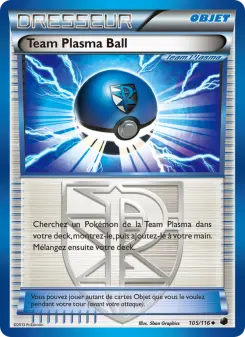 Team Plasma Ball — carte 105 de l’extension Glaciation Plasma