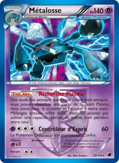 Métalosse — carte 52 de l’extension Glaciation Plasma