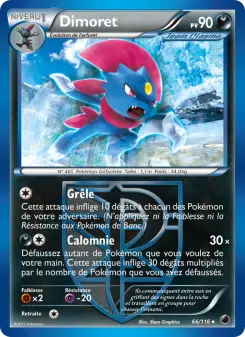 Dimoret — carte 66 de l’extension Glaciation Plasma