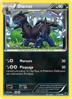 Diamat — carte 77 de l’extension Glaciation Plasma