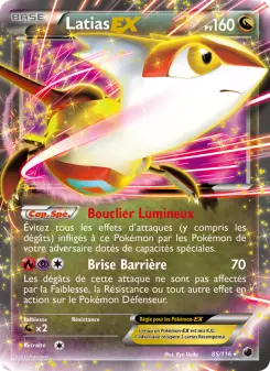 Latias-EX — carte 85 de l’extension Glaciation Plasma