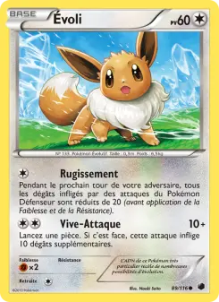 Évoli — carte 89 de l’extension Glaciation Plasma