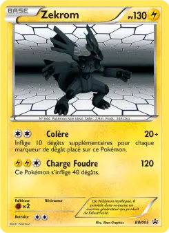 Zekrom — carte BW05 de l’extension Promo BW