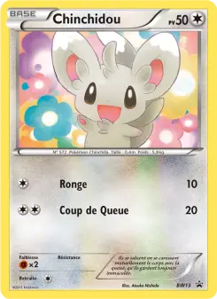 Chinchidou — carte BW13 de l’extension Promo BW
