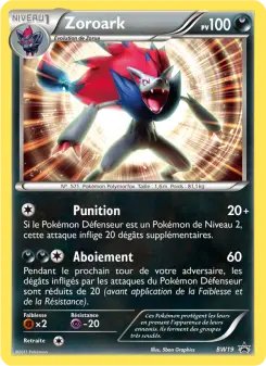 Zoroark — carte BW19 de l’extension Promo BW
