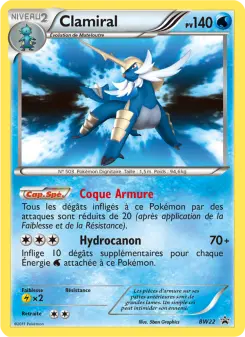 Clamiral — carte BW22 de l’extension Promo BW