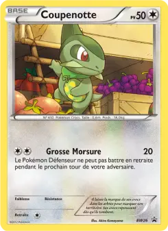 Coupenotte — carte BW26 de l’extension Promo BW