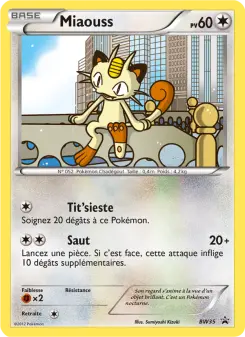 Miaouss — carte BW35 de l’extension Promo BW