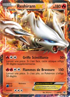 Reshiram ex — carte BW36 de l’extension Promo BW