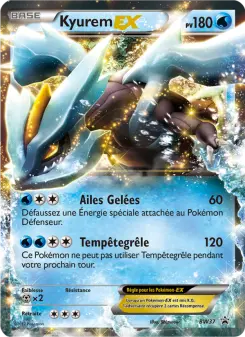 Kyurem ex — carte BW37 de l’extension Promo BW