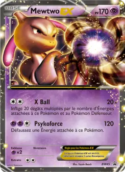 Mewtwo ex — carte BW45 de l’extension Promo BW