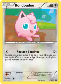 Rondoudou — carte BW65 de l’extension Promo BW