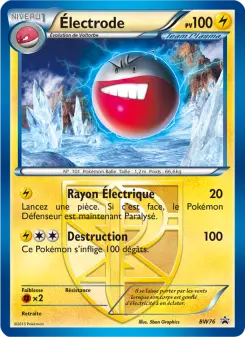 Électrode — carte BW76 de l’extension Promo BW