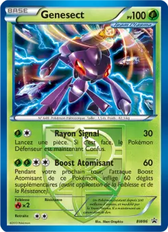 Genesect — carte BW86 de l’extension Promo BW