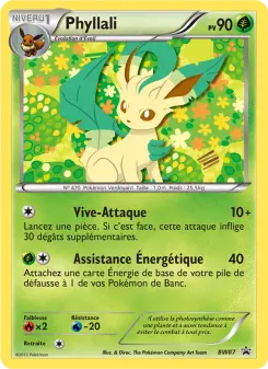 Phyllali — carte BW87 de l’extension Promo BW