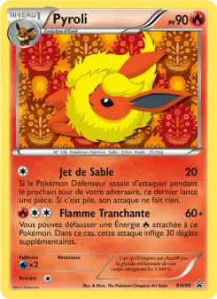 Pyroli — carte BW88 de l’extension Promo BW