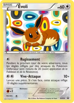 Évoli — carte BW94 de l’extension Promo BW