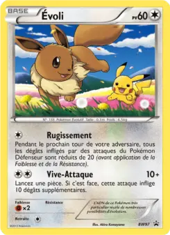 Évoli — carte BW97 de l’extension Promo BW