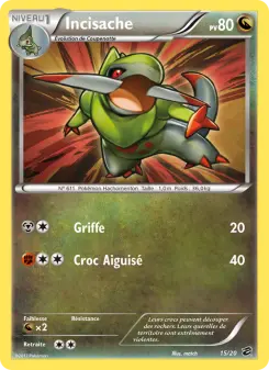 Incisache — carte 15 de l’extension Coffre des Dragons
