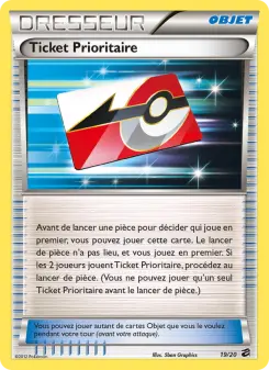 Ticket Prioritaire — carte 19 de l’extension Coffre des Dragons