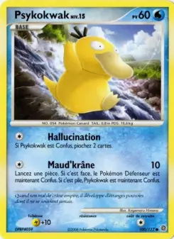 Psykokwak — carte 100 de l’extension Merveilles Secrètes