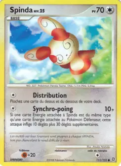 Spinda — carte 111 de l’extension Merveilles Secrètes